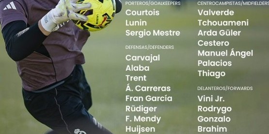 bob半岛体育app下载-皇马公布本轮西甲名单：姆巴佩、卡马文加缺席，罗德里戈回归